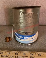 BROMWELL’S CRANK SIFTER