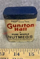 VINTAGE SPICE CAN-GUNSTON HALL NUTMEGS