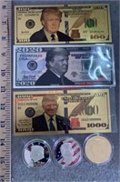 TRUMP COLLECTOR ITEMS-SOLD BY THE PIECE TIMES THE