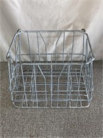 Metal milk crate