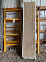 Scaffolding set-2 5' step frames,3-6' planks