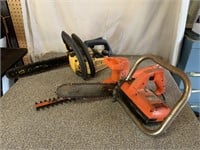 McCulloch chain saw, electric chain saw, trimmer