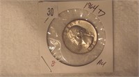 1964 Washington Silver Quarter - AU