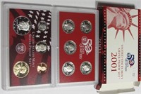 2001 United States Silver Proof Set