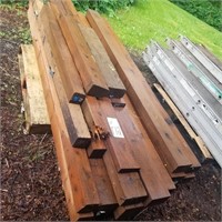 Lumber, various sizes, 4"X4"-4"X6",