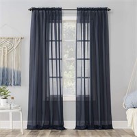 No. 918 Emily Sheer Voile Rod Pocket Curtain