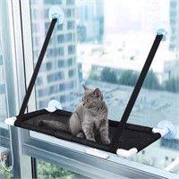 Cat Window Hammock Perch Seat Cat Bed with 4