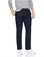 Essentials Men's 38x30 Relaxed-Fit Casual Stretch
