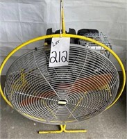 Brush fan, 6.5 hp