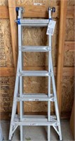 Peligro aluminum adjustable multi ladder