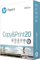 HP Papers 8.5x11 Printer Paper, Copy&Print 20 Lb,
