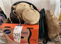 Lot of misc camping gear-packs,lanterns,canteens,