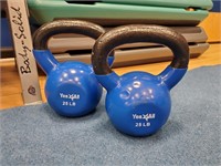 (each) Yes4All Kettle Bells, 25lbs