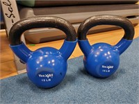 (each) Yes4All Kettle Bells, 15lbs