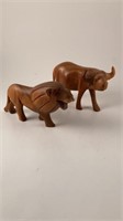 Wood animals