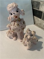 Vintage Spaghetti Poodle & Her Baby