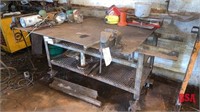 3 ½ ‘x 5’ HD steel Welding Table