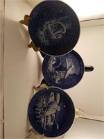 Danish Georg Jensen plates.