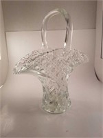 Large crystal basket.