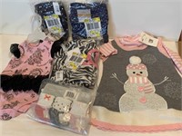 Group of New with Tags Baby Clothes