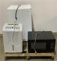 Microwave, Freezer And Dehumidifier