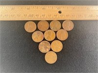1912, 20’s, 30’s ONE CENT PIECES
