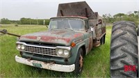 1958 Ford 600 s/a Gravel Truck,