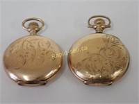 Pair of Antique Ladies' Waltham Gold Filled