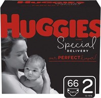 Huggies Hypoallergenic Baby Diapers, Size 2