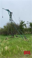 Custom built Bin Crane