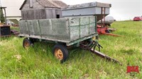 Massey Harris 4 whl rubber tired Wagon