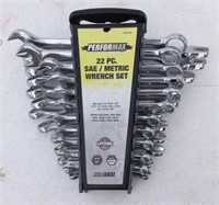 Performax 22 pc SAE / Metric Wrench Set