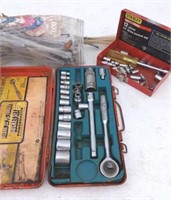 Assorted Socket Sets & Zip Ties