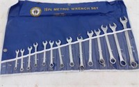 Metric Wrench Set, 8 MM to 24 MM