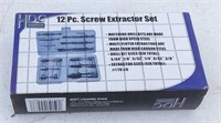 12 Pc Screw Extractor Set NIP