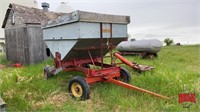 Kendon 150bu hopper wagon on 4 whl. Farm wagon