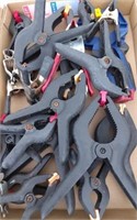 Box of Plastic Spring Clamps