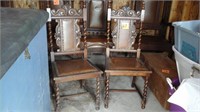 Antique  Chairs dining room