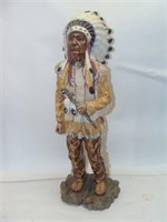 Native American Chief - damaged feather