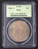 1884 New Orleans MS64 Morgan Silver Dollar