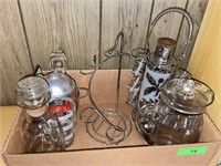 BL- LIQUOR DISPENSERS, BOTLLES, BAR ITEMS