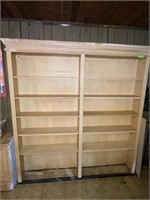 PAINTED SHELVING UNIT  76" x 9" X 77">>>