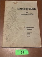 VINTAGE LEAVES OF GRASS BOOK(  MARIJUANA :)