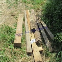 MISC 4X4'S- PILE OF LUMBER