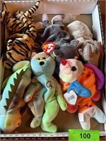 6 BEANIE BABIES