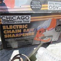 ELECTRIC CHAIN SAW SHARPENER- NEW IN BOX