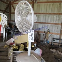 3 FANS- 2 BOX, 1 ON STAND