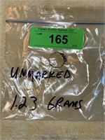 UNMARKED RING- UNTESTED 1.23 GRAMS