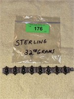STERLING BRACELET  32.48 GRAMS