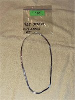 925 ITALY 24" HERRINGBONE NECKLACE 15.14 GRAMS